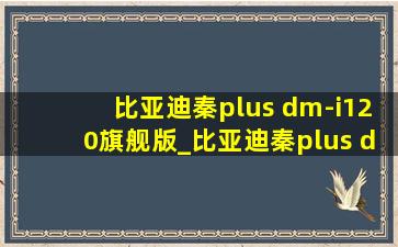 比亚迪秦plus dm-i120旗舰版_比亚迪秦plus dm-i120旗舰版配置